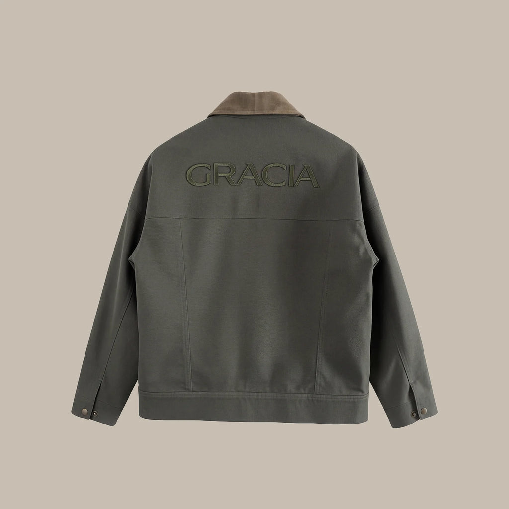 Chaqueta Gracia Verde Ceniza