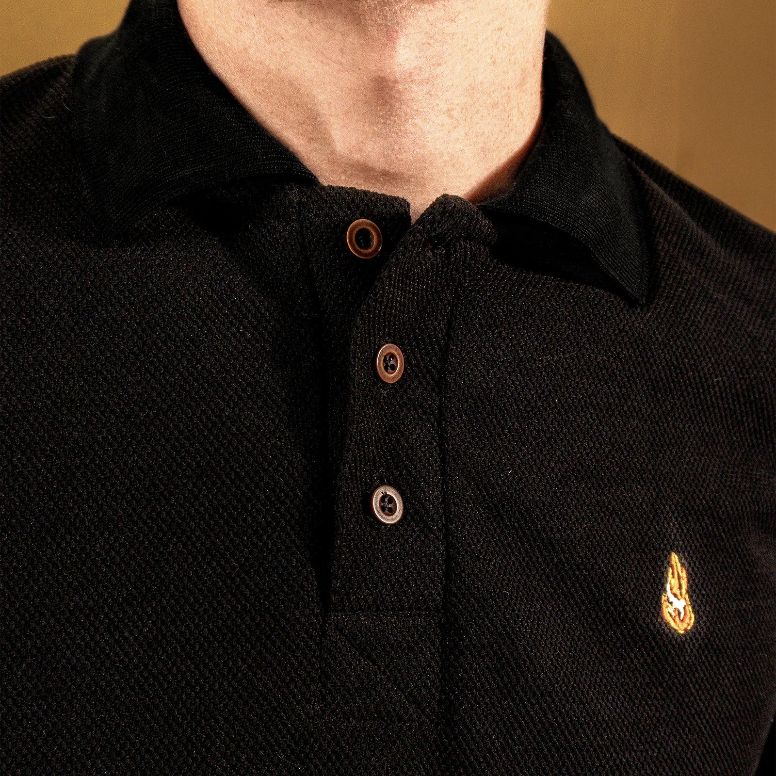 Polo manga larga Fuego Interior